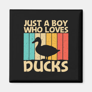Imán Gracioso Diseño De Pato Para Niños Agricultores De