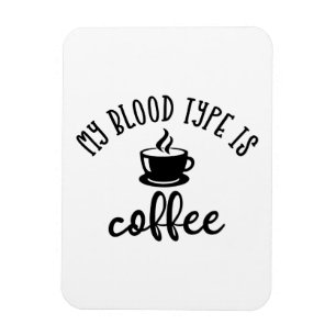 Imán Gracioso diseño para amantes del café. Mi Tipo De 