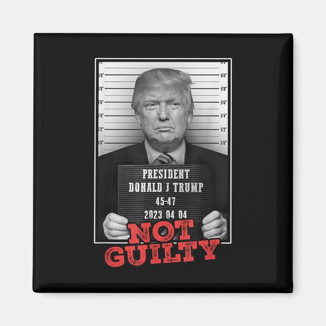 Imán Gracioso Donald Trump no es culpable de asesinato, (Frente)