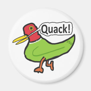 Imán Gracioso Duck Quacking
