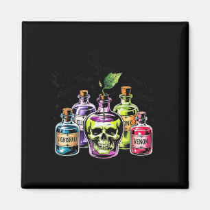 Imán Gracioso Elige Tu Veneno Apple Halloween Gothic Pr