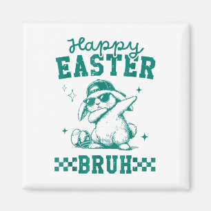 Imán Gracioso Feliz Pascua Bruh Bunny Dabbing Cuesta Pa