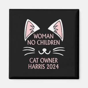 Imán Gracioso Gato Lady Kamala Harris 24 Cat Lover Hall