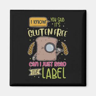 Imán Gracioso Gluten Free Lifestyle Celiac