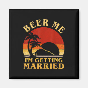 Imán Gracioso Groom Brier Beer Me Estoy Casando Con Bac