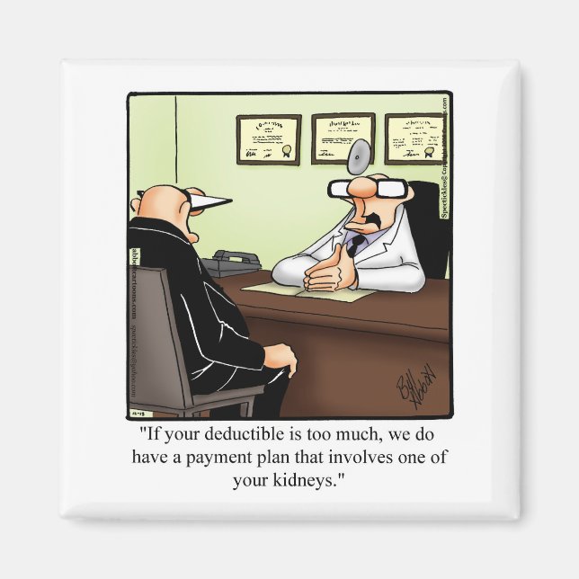 Imán Gracioso Hacerse Bien Humor Magnet (Frente)