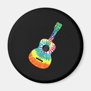 Imán Gracioso Hippie Arco Arcoiris Tye Guitarra Acústic