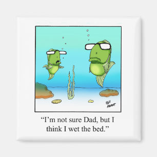 Imán Gracioso Humor para Padres Refrigerador Magnet