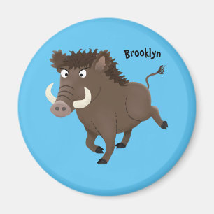 Imán Gracioso ilustracion de personalizado de afeitar d