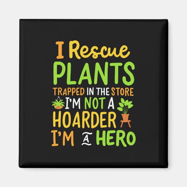 Imán Gracioso jardinero (Frente)