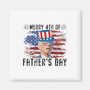 Imán Gracioso Joe Biden 4 De Julio 4 De Los Padres D