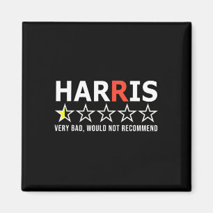 Imán Gracioso Kamala Harris Muy Malo No Recomendaría V