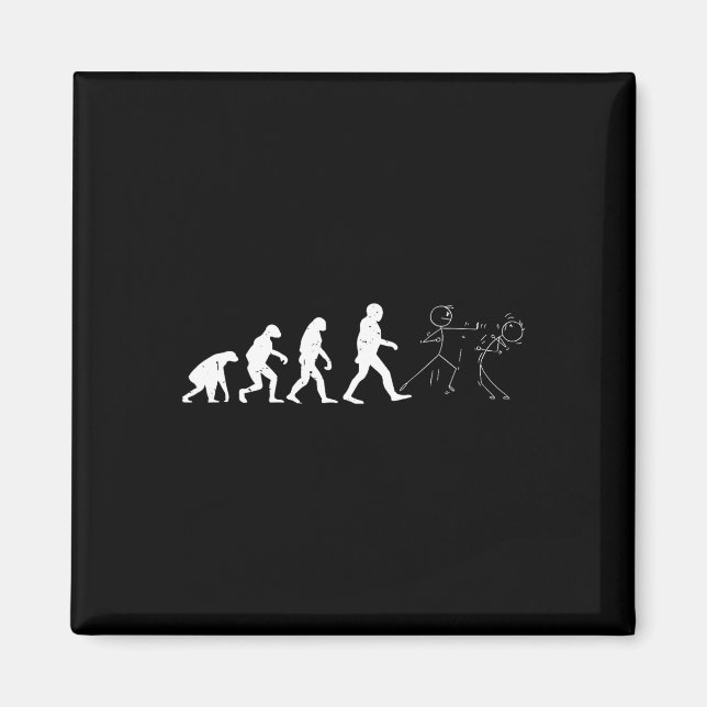 Imán Gracioso Karate Evolution Karate Stick Figura (Frente)