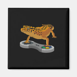 Imán Gracioso Leopard Gecko Bearded Dragon Gift Kids Gu