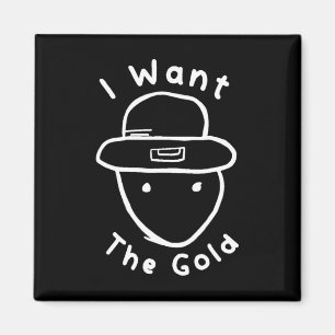 Imán Gracioso Leprechaun Amateur Sketch Meme St Patrick