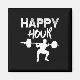 Imán Gracioso Lifing Leg Day Gym Happy Hour