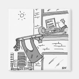 Imán Gracioso músico trombónico