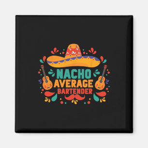 Imán Gracioso Nacho Promedio Rtender Cinco De Mayo Mexi