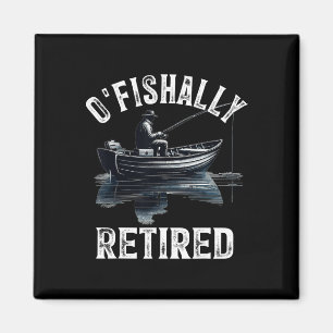 Imán Gracioso O'fisha Tee Para Retirada Fishin