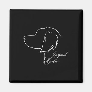 Imán Gracioso Orgullo Epagneul Breton Profile Dog Mom H