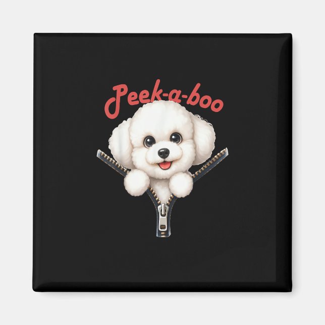 Imán Gracioso - Peekaboo Halloween (Frente)