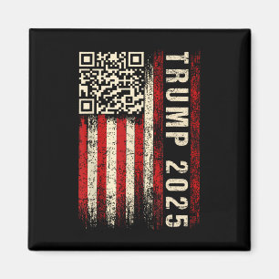 Imán Gracioso Qr Donald Trump bailando con el vídeo de