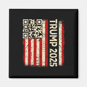 Imán Gracioso Qr Donald Trump bailando con el vídeo de