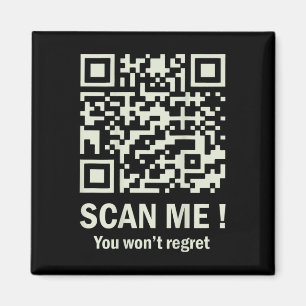 Imán Gracioso Qr Scan Me Trump 45_47 Tee Trump Dancing