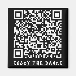 Imán Gracioso Qr Trump Bailando código interactivo _1