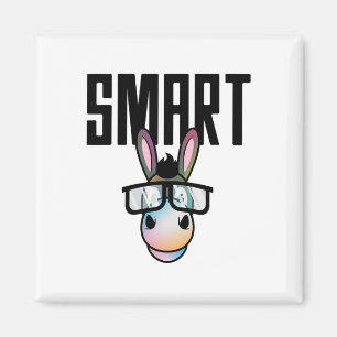 Imán Gracioso regalo para caballos de burro inteligente