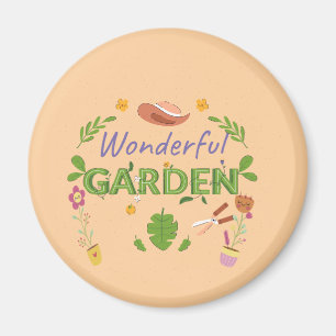 Imán Gracioso regalo para las mujeres jardineras