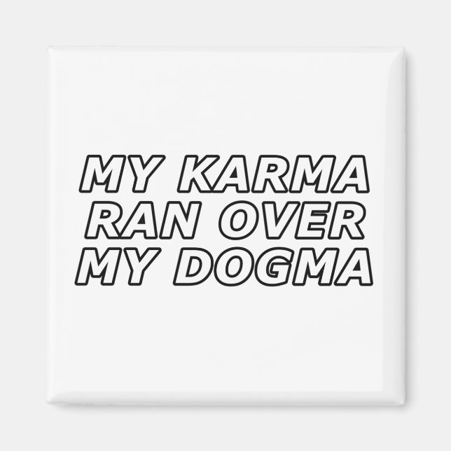 Imán Gracioso regalo sarcástico de broma (Frente)