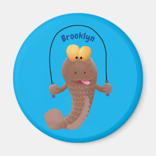 Imán Gracioso saltando a la personalizado de pescado de