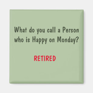 Imán Gracioso Sayings Square Magnet 3