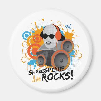 Imán Gracioso Shakespeare Slogan Gift "Rocas Shakespear
