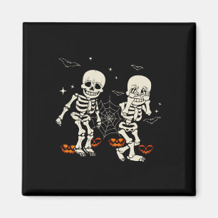 Imán Gracioso Skeleton Kids Griddy dance Halloween Tric