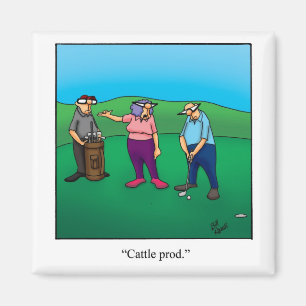 Imán Gracioso Stuffer Golf Humor Magnet