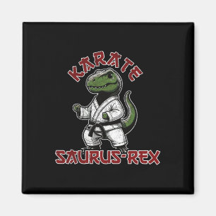 Imán Gracioso T-rex Karate Dino Artes Marciales Niños