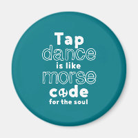 Gracioso Tap Dance Dancing Morse Code Para El Alma