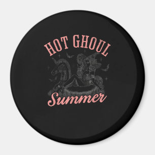 Imán Gracioso verano de verano de Halloween Hot Ghoun