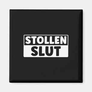 Imán Graciosos Navidades Stollen Xmas Stollen Lover
