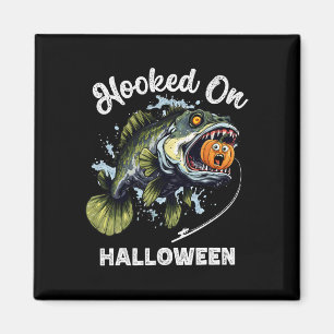 Imán Graciosos pescadores de Halloween hombres Zombie B