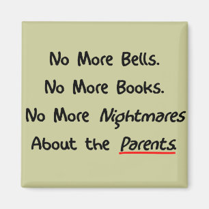 Imán Graciosos regalos de jubilación de profesores