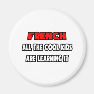 Imán Graciosos regalos y camisas de profesores francese