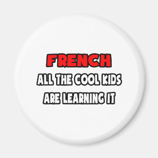 Imán Graciosos regalos y camisas de profesores francese