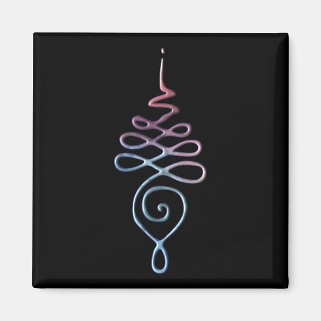 Imán Gradient Unalome (Frente)