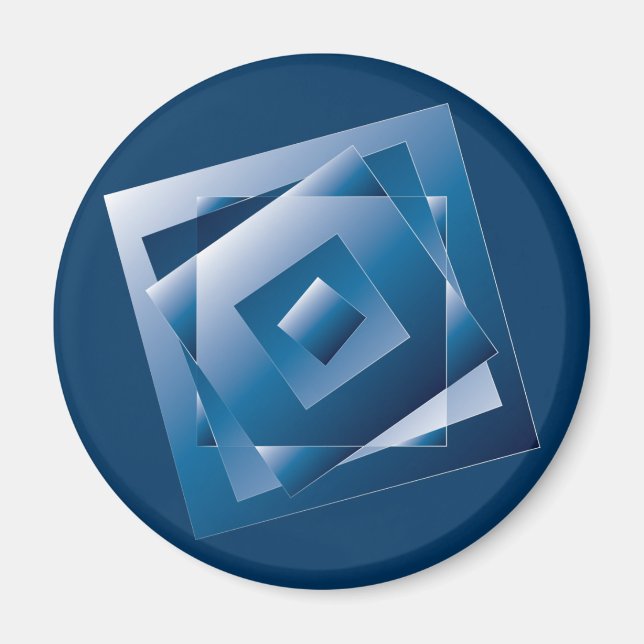 Imán gradiente azul 1 (Frente)