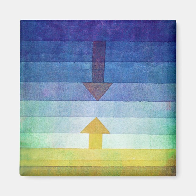 Imán Gradiente con flecha, Paul Klee (Frente)