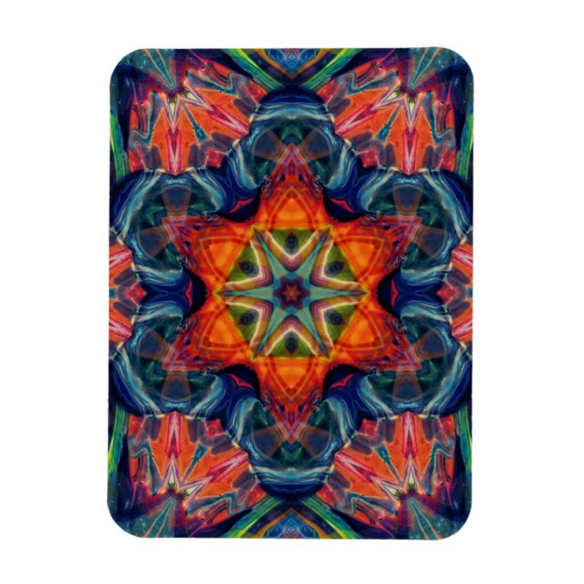Imán Gradiente de Kaleidoscopio de Energía Caliente Ter (Vertical)