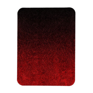 Imán Gradiente de Purpurina rojo y negro